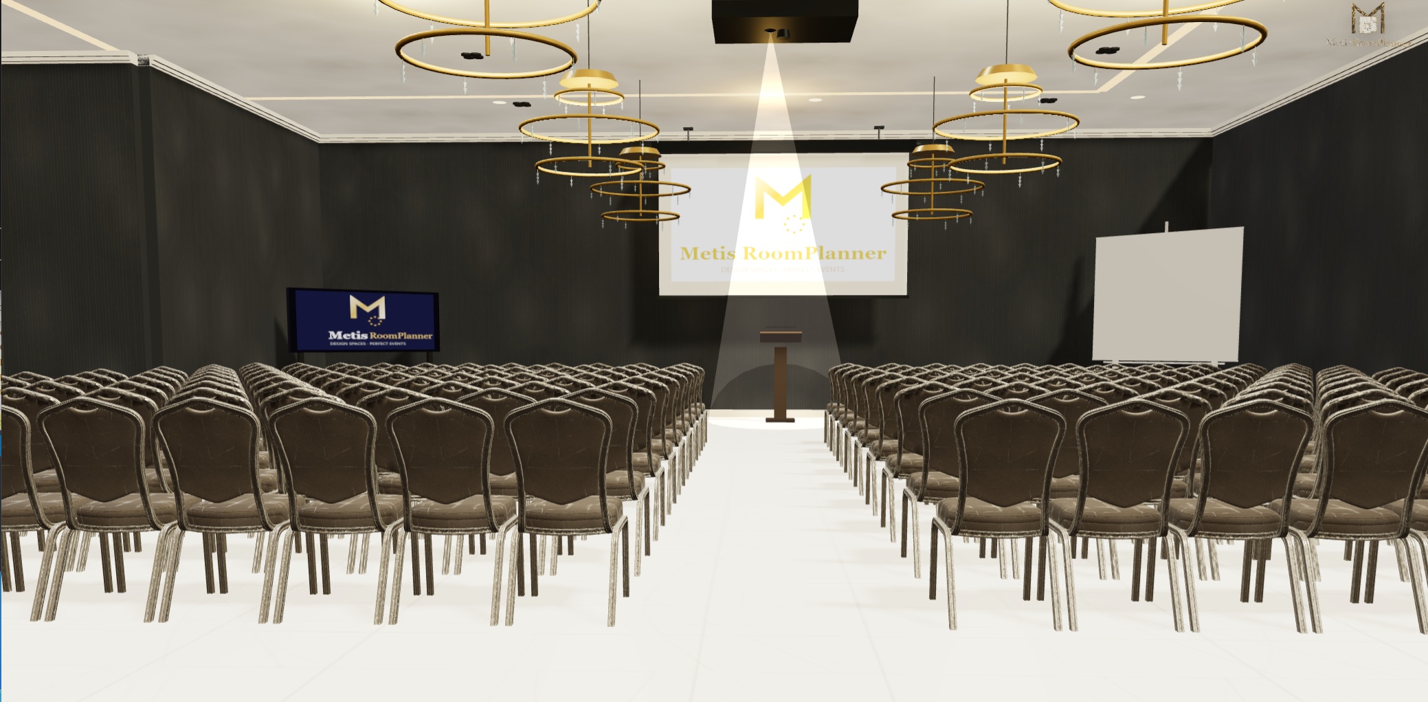 3D theatre room visualization