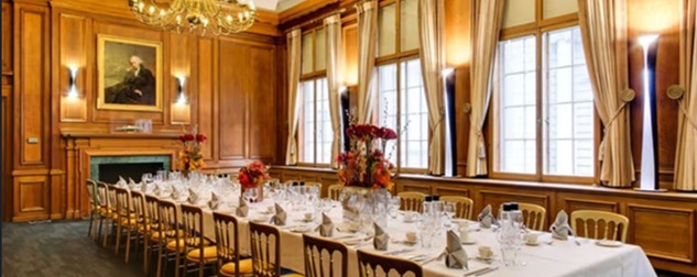 Boardroom example step 3 — a photograph of the real panelled boardroom