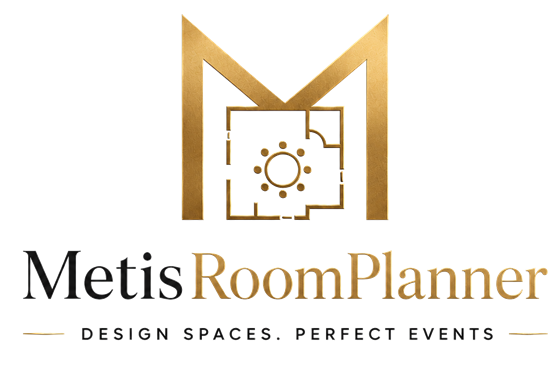 Metis Room Planner — Design spaces. Perfect events.